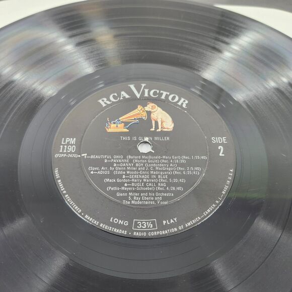 Glenn Miller - This Is Glenn Miller - RCA‎ Victor LPM-1190 - 12" Record LP 1956 - Picture 7 of 13